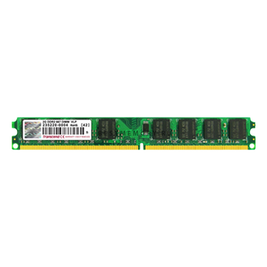 2GB DDR2 800 U DIMM 6 6 6 2Rx8 Transcend