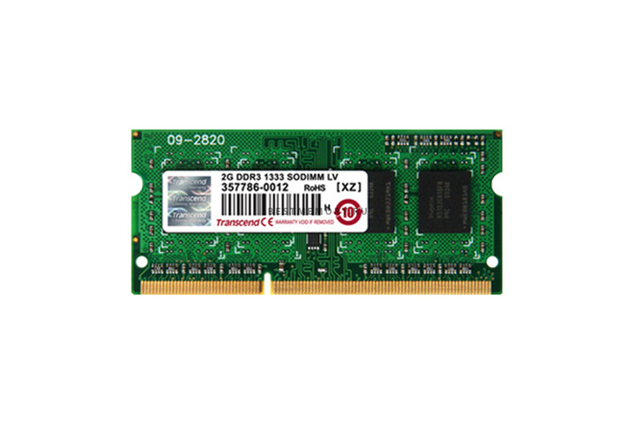 4GB DDR3L 1866 SO DIMM 13 13 13 1Rx8 1.35V Transcend TS512MSK64W8H